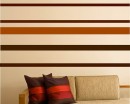 Stripe Wall Pattern Decal Modern Vinyl Art Stickers